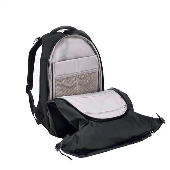 Cote & Ciel Nile Obsidian Black Backpack
